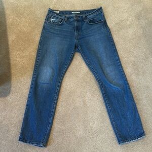 Levi middy straight fit crop Jean size 31